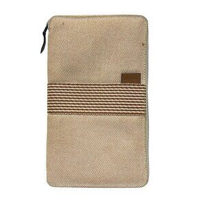 HERMES New Fourre Tout Perth GM - Cream Orange Brown Canvas Leather None